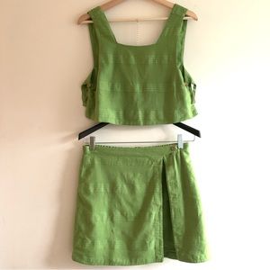 Free People Ain’t Nothin’ Skort set.